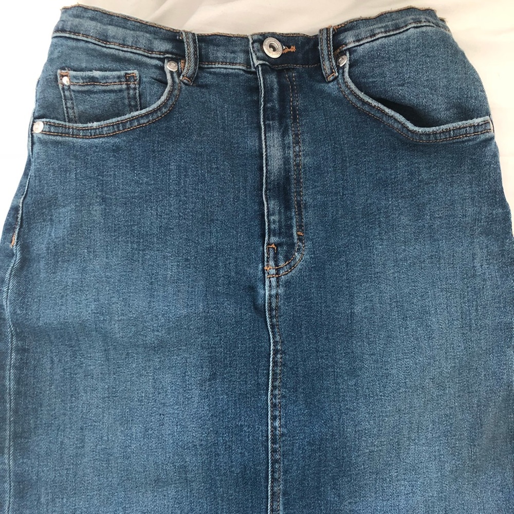 Zara denim skirt